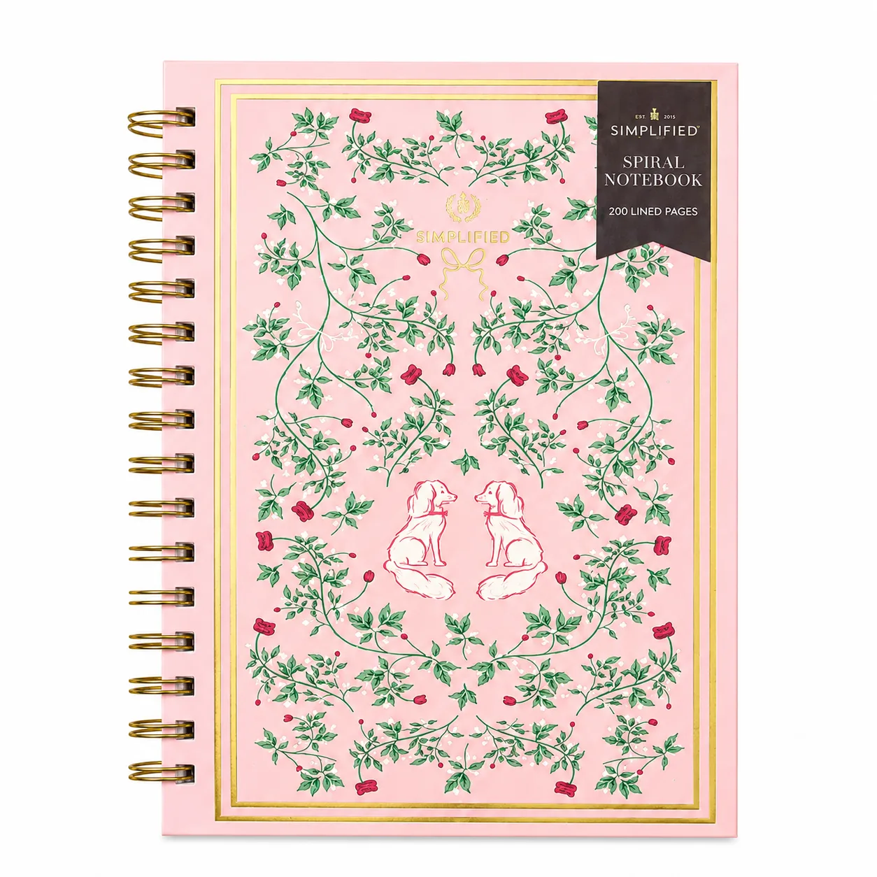 Libreta de Espiral con Perritos